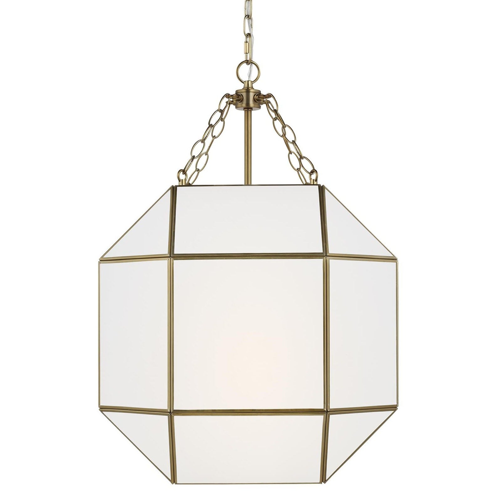 Bellevue Aveyron 3 Light 19 Wide Pendant With Frosted Glass Shade