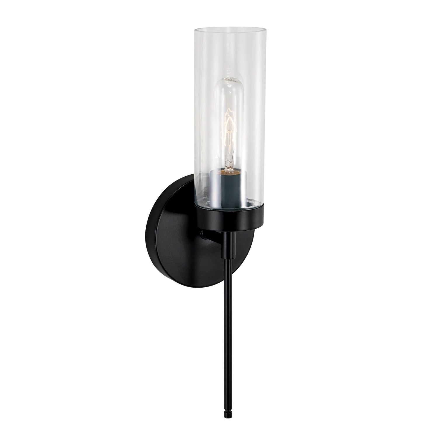 Bellevue Caws49990 Fitzgerald 17 Tall Bathroom Sconce With Clear