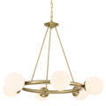 Bellevue Clch25232 6 Light 34 Wide Ring Chandelier