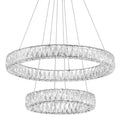 Bellevue Clch51292 28 Wide Led Crystal Ring Chandelier