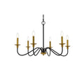 Bellevue Egch19411 Nerita 6 Light 30 Wide Taper Candle Chandelier