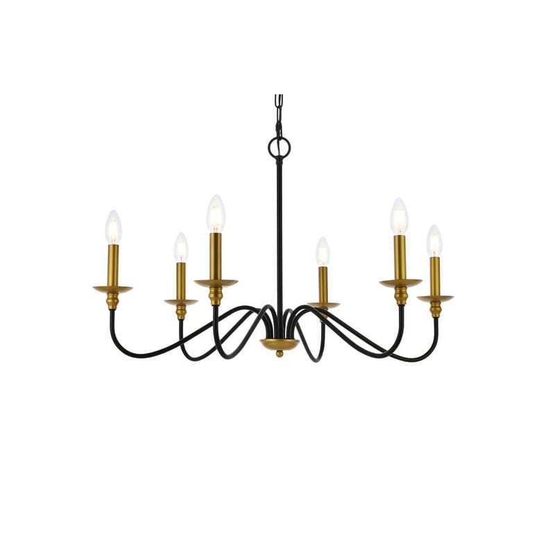 Bellevue Egch19411 Nerita 6 Light 30 Wide Taper Candle Chandelier