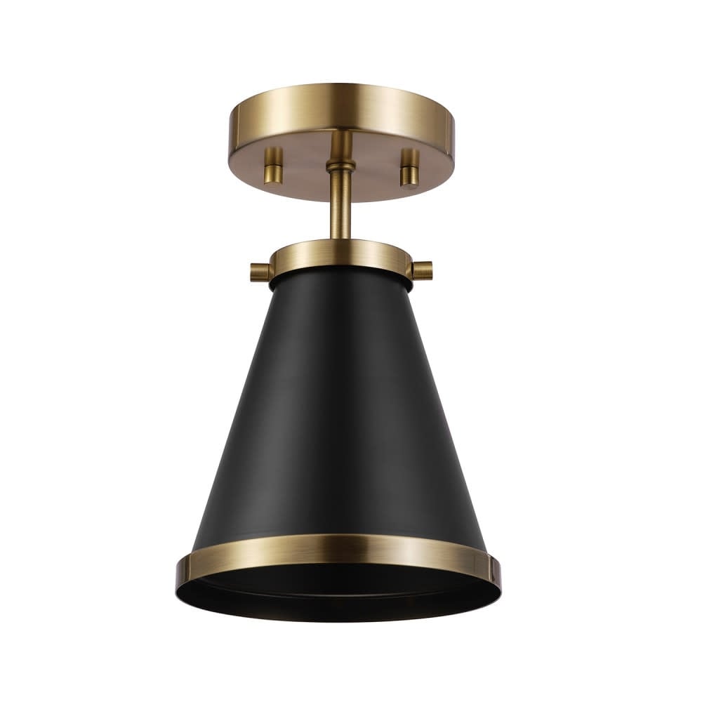 Bellevue Gecf79476 Penta 7 Wide Semi Flush Ceiling Fixture