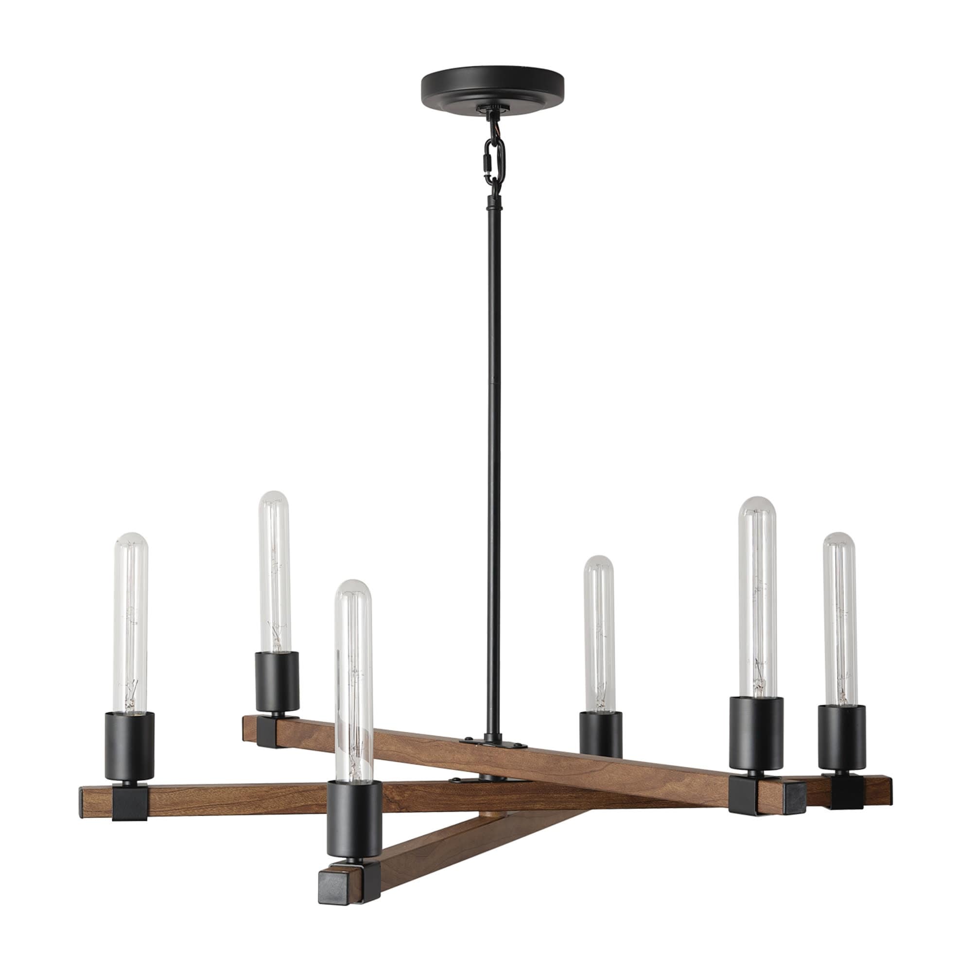 Bellevue Gech44478 Shards 6 Light 28 Wide Chandelier