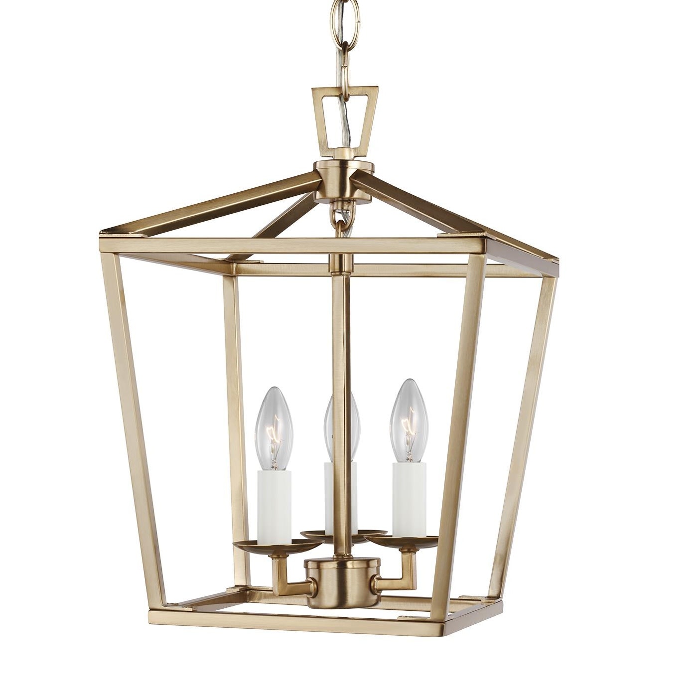 Bellevue Moselle 3 Light 10 Wide Taper Candle Mini Pendant