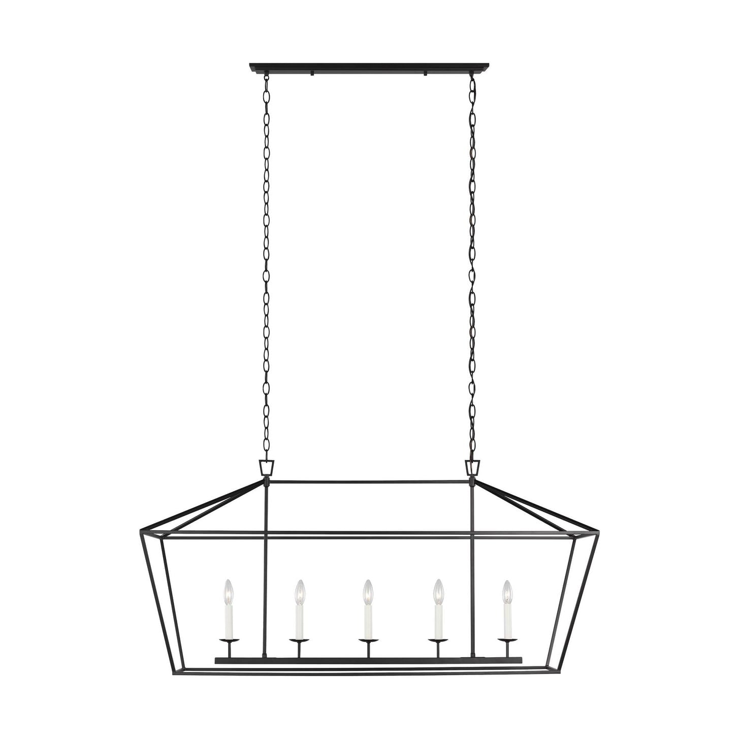 Bellevue Moselle 5 Light 50 Wide Taper Candle Chandelier