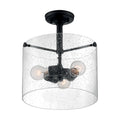 Bellevue Nvcf97583 Tussle 3 Light 12 Wide Semi Flush Ceiling Fixture