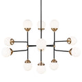 Bellevue Orne 12 Light 47 Wide Abstract Chandelier