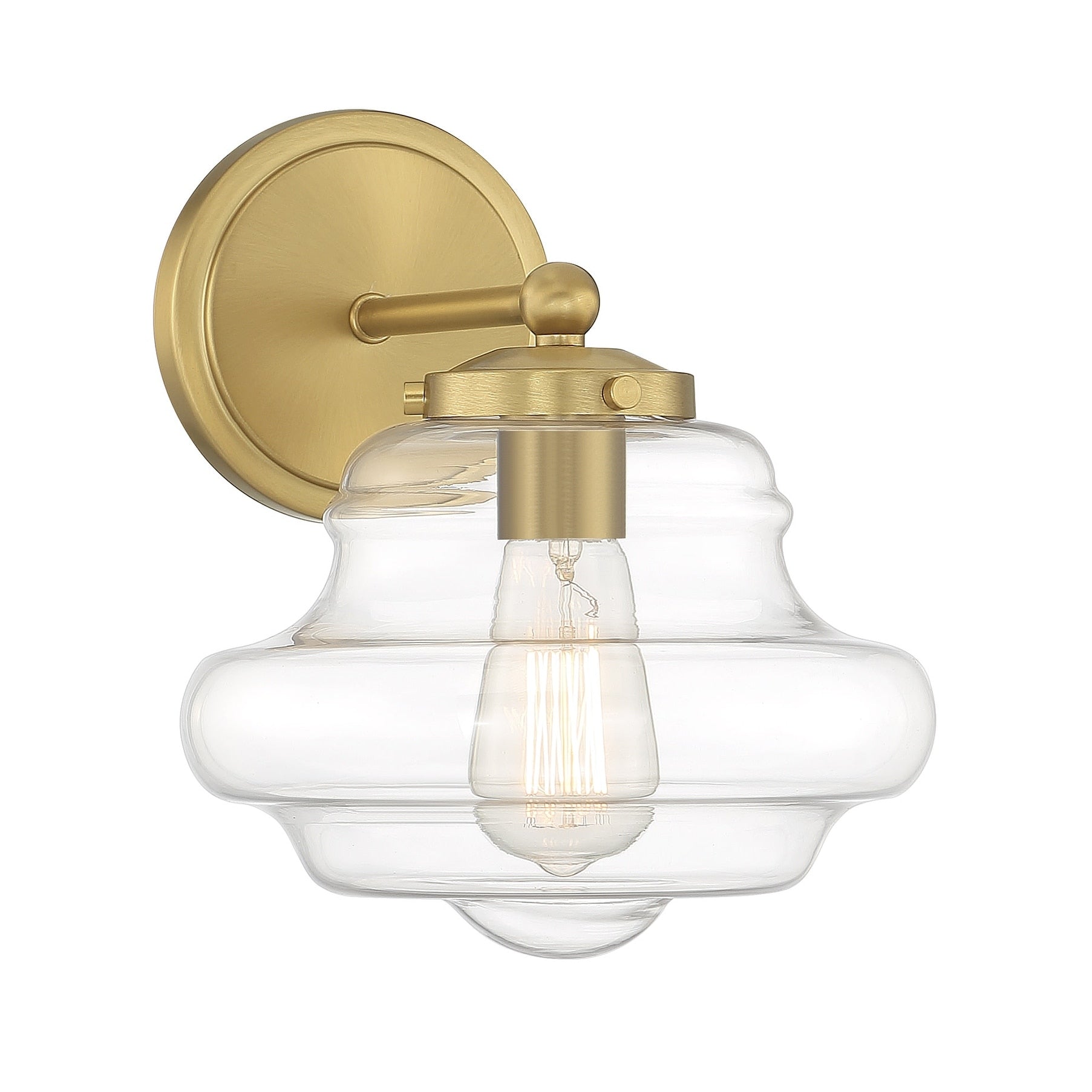 Bellevue Sh22968 10 Tall Wall Sconce With A Clear Glass Specialty