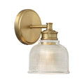 Bellevue Sh47154 10 Tall Wall Sconce With A Patterned Glass Dome