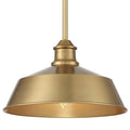Bellevue Sh56035 14 Wide Pendant With A Metal Dome Shade