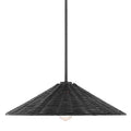 Bellevue Sh7041 20 Wide Pendant With Rattan Shade