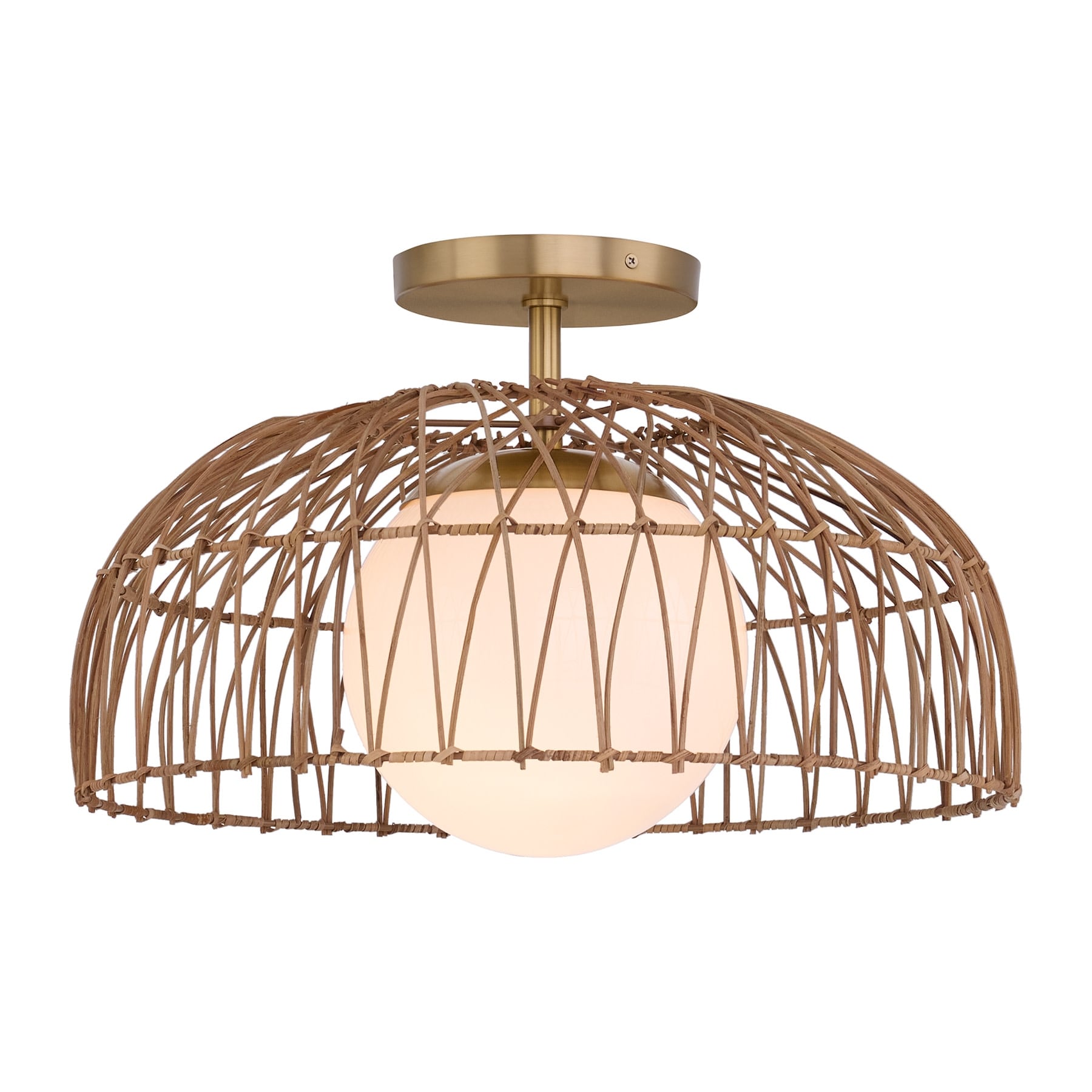 Bellevue Sh7043 18 Wide Semi Flush Ceiling Fixture Converts To