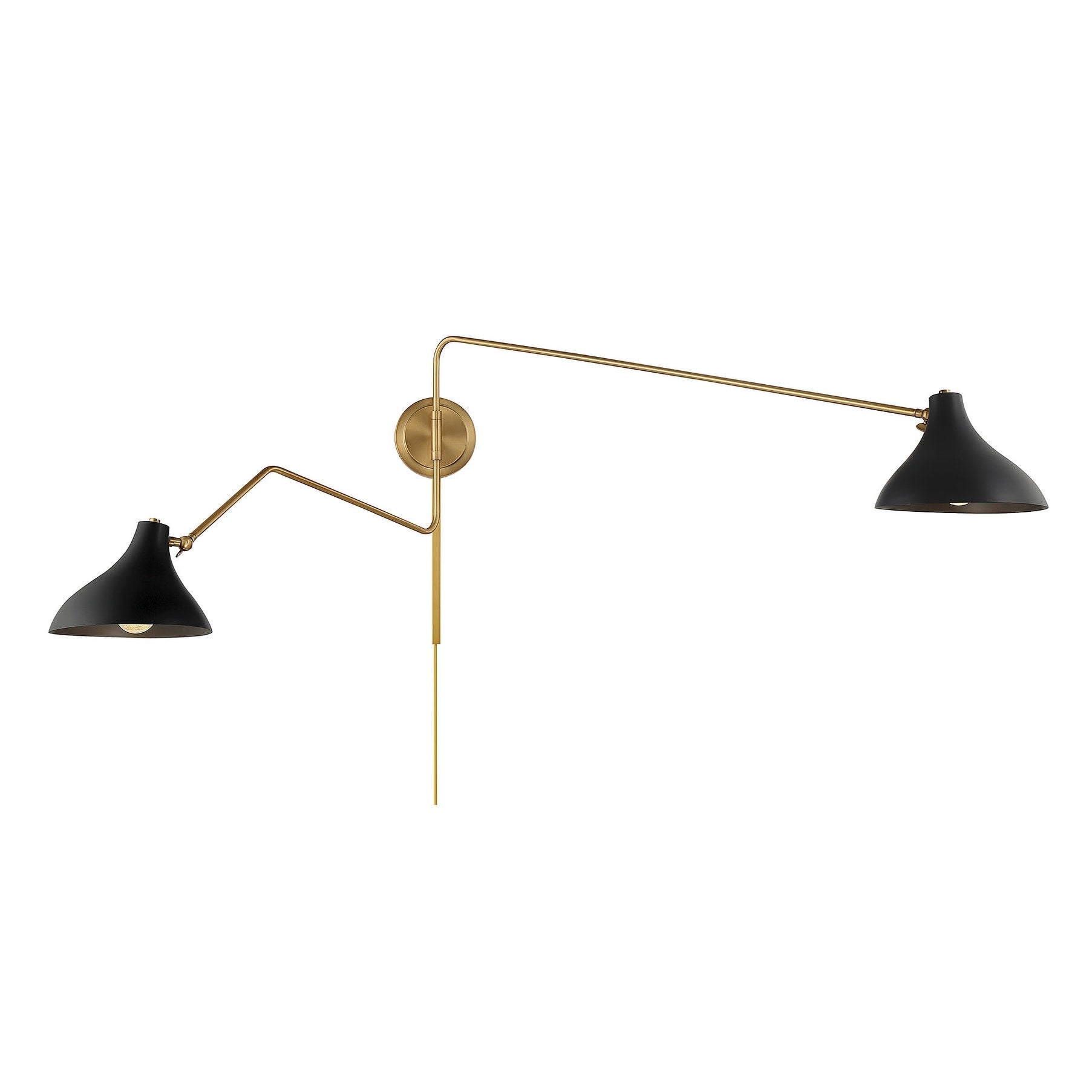 Bellevue Sh90088 2 Light 21 Tall Hardwired Or Plug In Wall Sconce