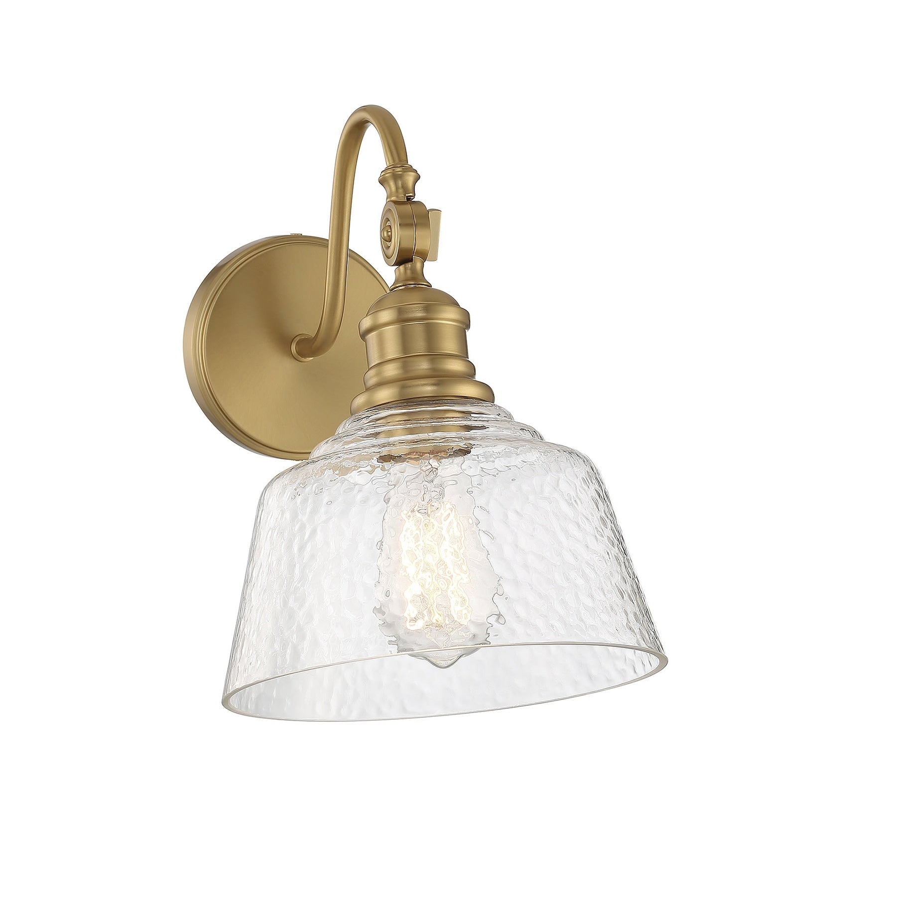 Bellevue Sh99143 12 Tall Wall Sconce With A Patterned Glass Dome
