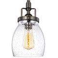 Bellevue Will Single Light 5 Wide Mini Pendant With Seeded Glass