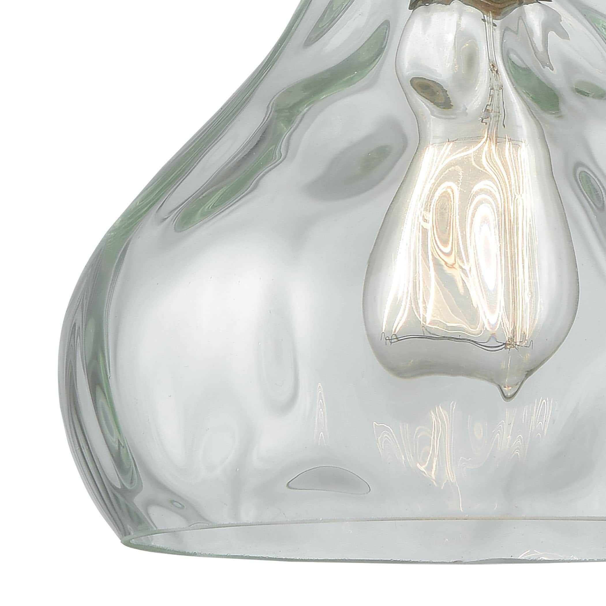 Belmont 10 Inch Wide 1 Light Mini Pendant In Satin Nickel 10In W X 10In D X 11In H