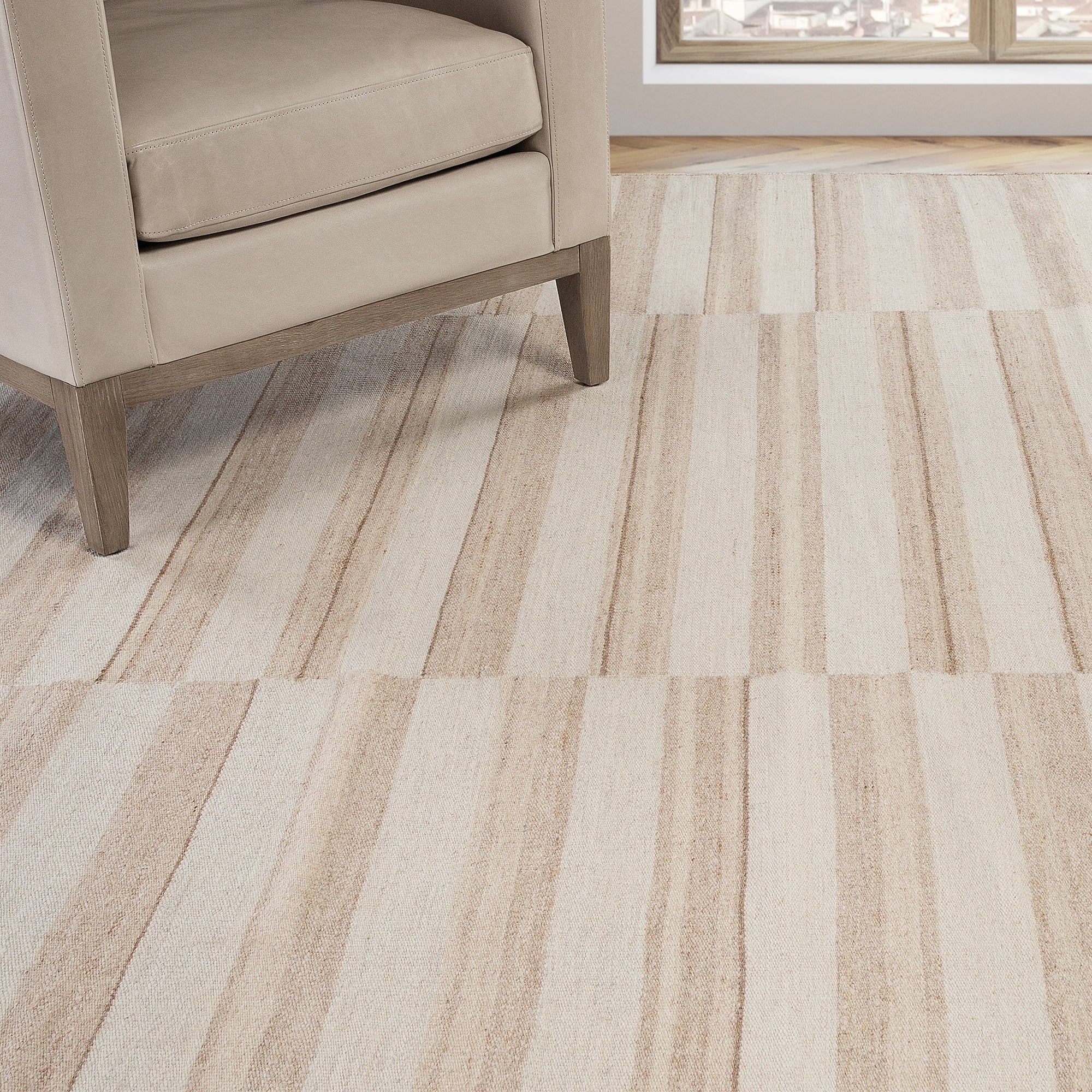 Ben Soleimani Alterno Flatweave Wool Rug