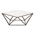 Tintern Coffee Table Stone A. Brass