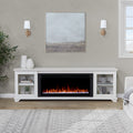 Benjamin 81 Smart Landscape Electric Fireplace By Real Flame