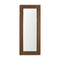 Bennet Small Rectangle Reclaimed Wooden Mirror