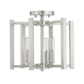 Benson Three Light Semi Flush Mount