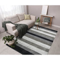 Hand Woven Berkley Charcoal Blended New Zealand Wool And Art Silk Area Rug 10 X 14