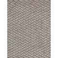 Berlin Hand Tufted Leather Viscose Beige Ivory Area Rug