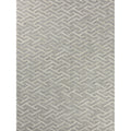 Berlin Hand Tufted Leather Viscose Silver Ivory Area Rug