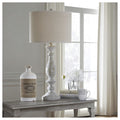 Bernadate Whitewash 31 Inch Table Lamps Set Of 2