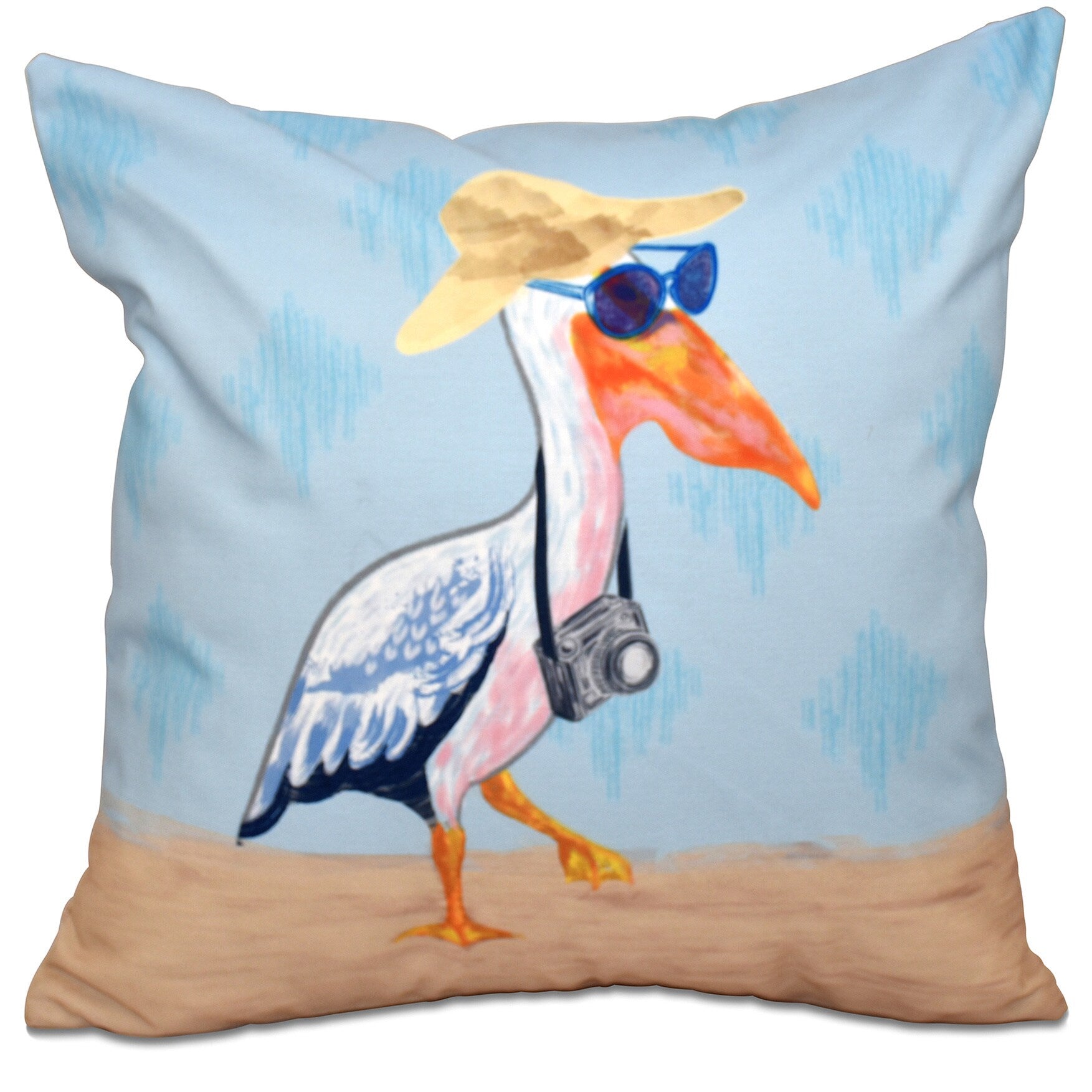 Bernadette Animal Print 20 Inch Throw Pillow