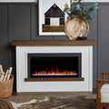 Bernice 67 Smart Landscape Electric Fireplace By Real Flame