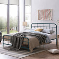 Berthoud Industrial Queen Size Iron Bed Frame By Christopher Knight Home