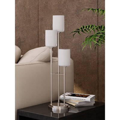 Bess Frosted Glass 3 Light Table Lamp