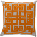Decorative Felipe Geometric Feather And Down Or Polyester Filled 18 Inch Throw Pillow