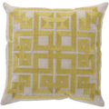 Decorative Felipe Geometric Feather Down Or Polyester Filled 20 Inch Throw Pillow