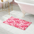 Betsey Johnson Ballet Bows Pink Bath Rug