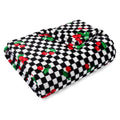 Betsey Johnson Cherry Checker Ultra Soft Plush Throw 50X70