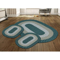 Better Trends Country Braid Collection 3Pc Set Durable Resistant Reversible Indoor Area Rug 100 Polypropylene Vibrant Colors
