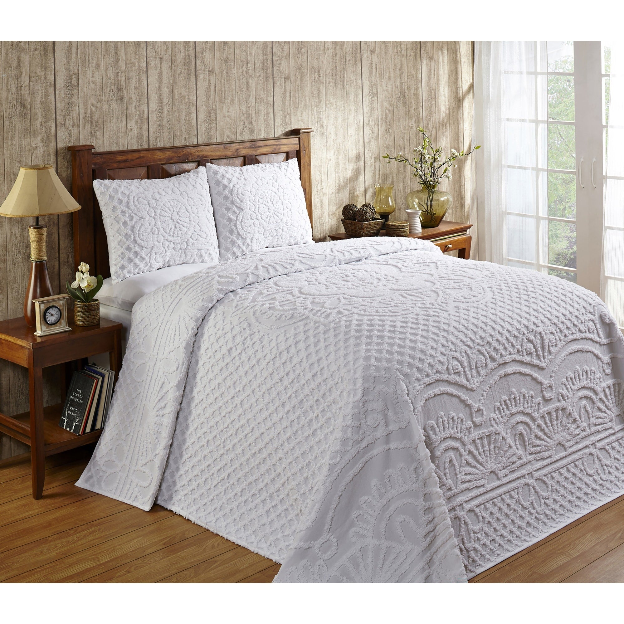 Trevor Chenille 3 Piece Bedspread Set By Better Trends