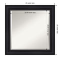 Astor Framed Bathroom Vanity Wall Mirror