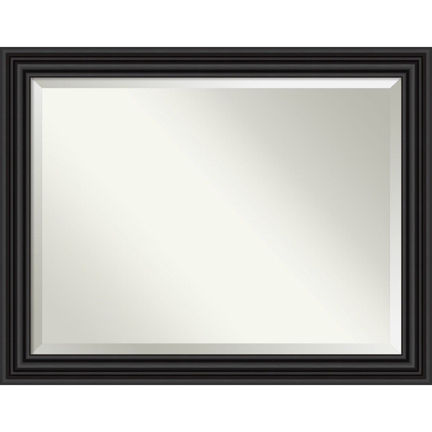 Porch Den Prince Albert Black Bathroom Vanity Wall Mirror