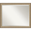 Elegant Brushed Bathroom Vanity Wall Mirror