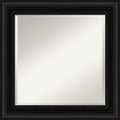 Parlor Black Bathroom Vanity Wall Mirror
