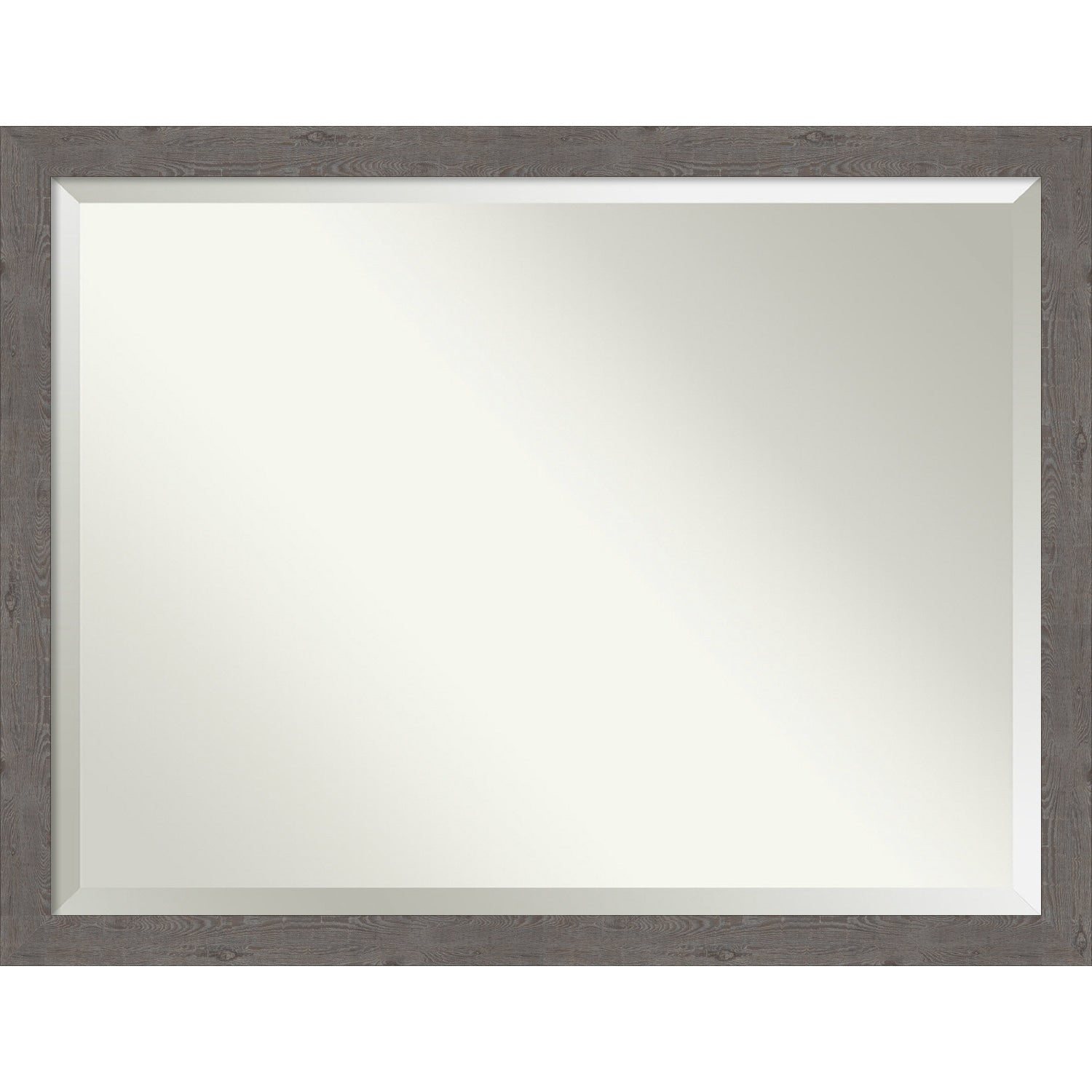 Porch Den Pennywort Rustic Grey Narrow Vanity Wall Mirror