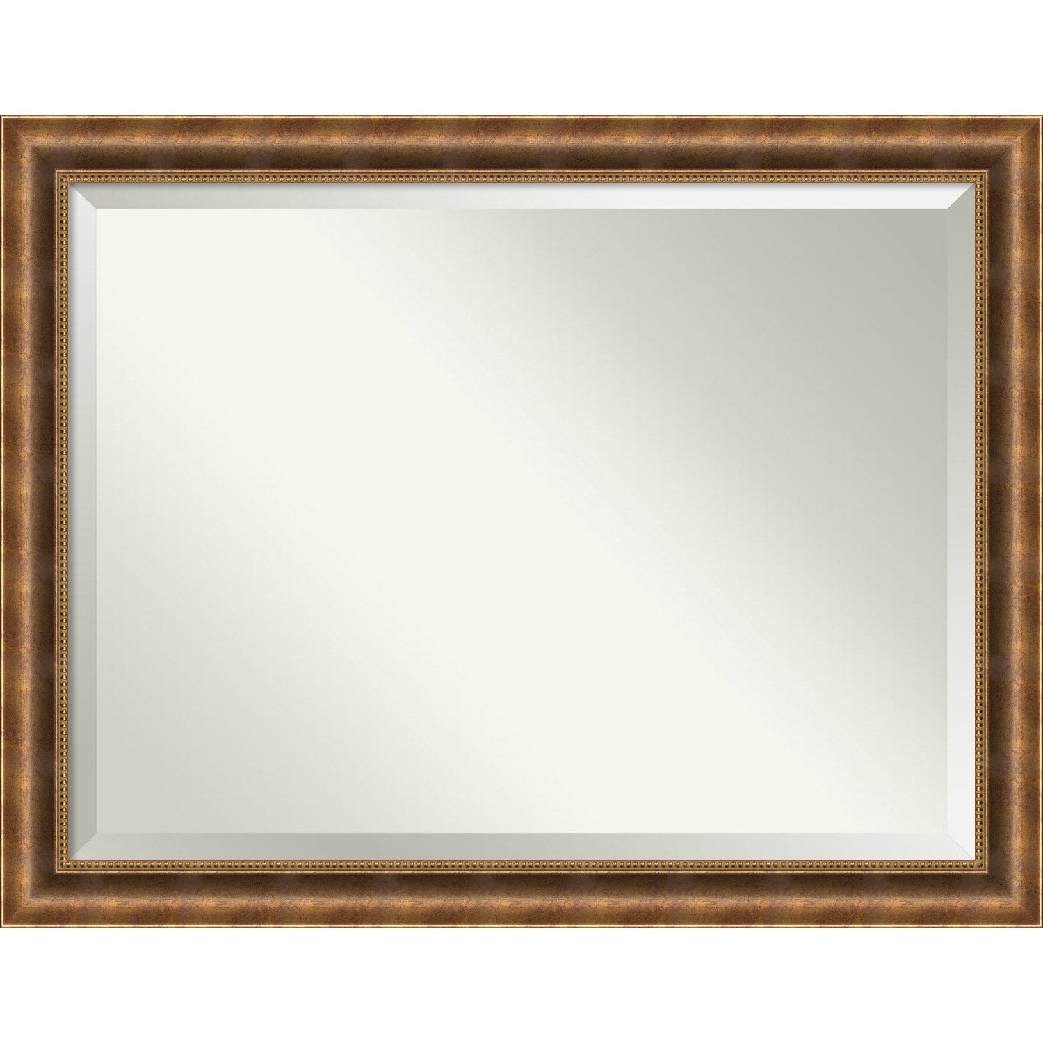 Bathroom Mirror Oversize Large Manhattan Bronze 46 X 36 Inch 35.38 X 45.38 X 1.098 Inches Deep