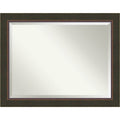 Bathroom Mirror Oversize Large Milano Bronze 47 X 37 Inch 36.38 X 46.38 X 1.149 Inches Deep
