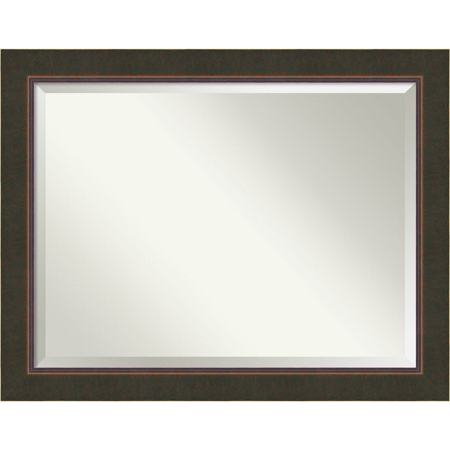 Bathroom Mirror Oversize Large Milano Bronze 47 X 37 Inch 36.38 X 46.38 X 1.149 Inches Deep