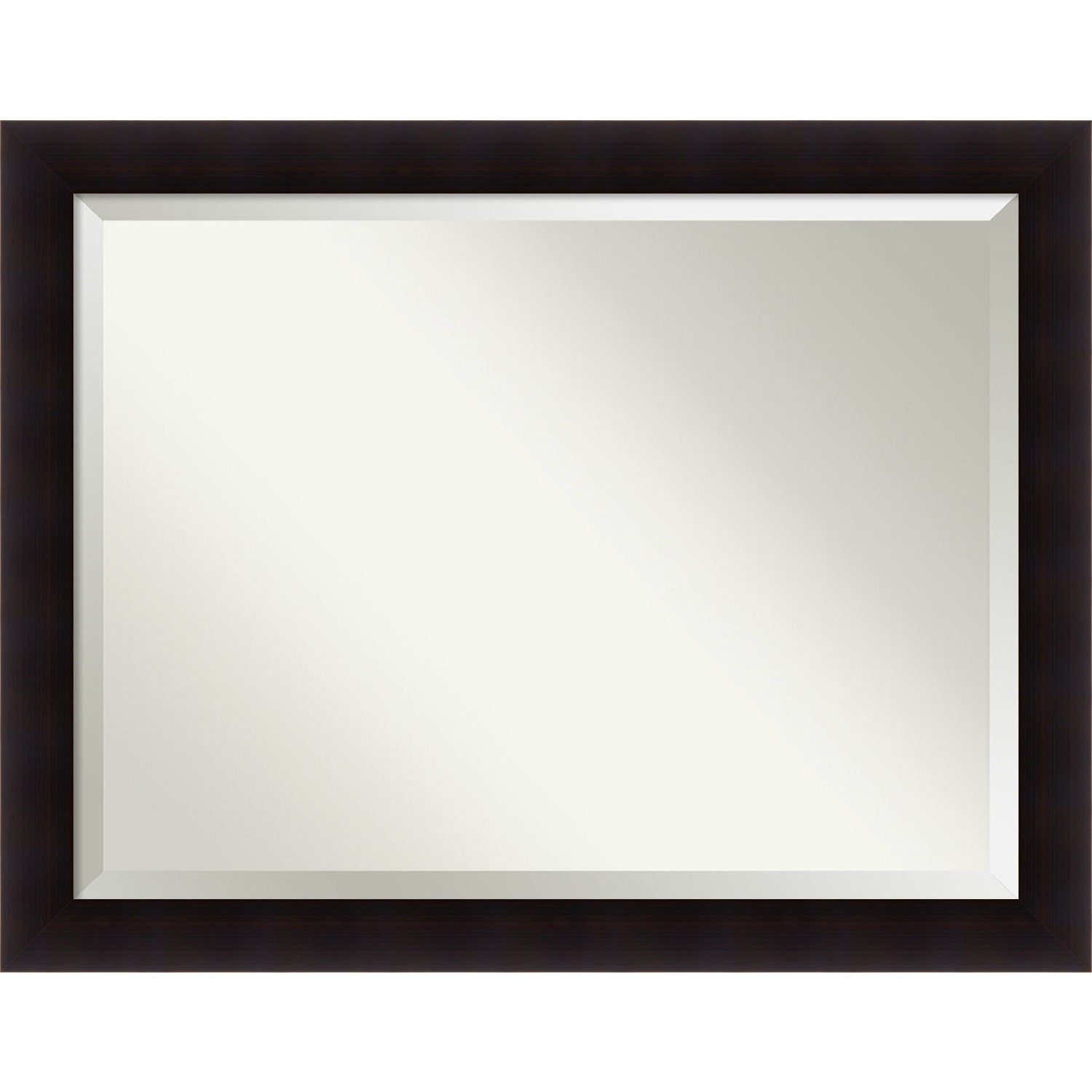 Bathroom Mirror Oversize Large Portico Espresso 46 X 36 Inch 35.75 X 45.75 X 0.862 Inches Deep