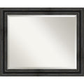 Bathroom Mirror Rustic Pine Black